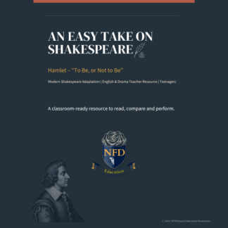 AN EASY TAKE ON SHAKESPEARE Hamlet – “To Be, or Not to Be” Mini unit lesson